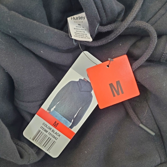 HURLEY Men’s Graphic Hoodie Size Medium - Picture 11 of 11